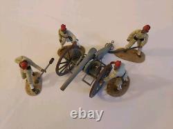 Britains 27078 Krupp Gun With Egyptian Crew 5 Piece Set