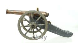 Britains 28 Lead Mountain Artillery With Mule Team & Quick Firing Gun Circa 1895