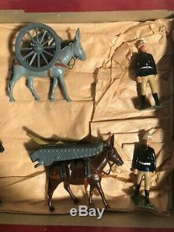 Britains #28 Mountain Artillery Set Lead Soldiers