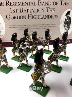 Britains 3094 The Regimental Band Of The 1st Battalion The Gordon Highlanders