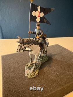 Britains 31073 the chosen ground command set 2 1st corps flagbearer mounted