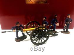 Britains 31097 Civil War Union Artillery Set #3 Make Ready 12 Pound Gun & Crew