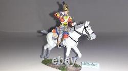 Britains 36057 Napoleonic Waterloo 1st Royal Dragoons Bugler Charging boxed S8