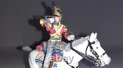 Britains 36057 Napoleonic Waterloo 1st Royal Dragoons Bugler Charging boxed S8