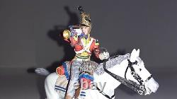 Britains 36057 Napoleonic Waterloo 1st Royal Dragoons Bugler Charging boxed S8