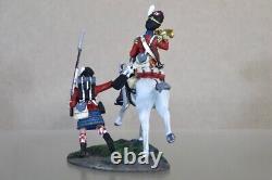 Britains 36061 Napoleonic Scots Grey Bugler & Gordon Highlander Waterloo 1815