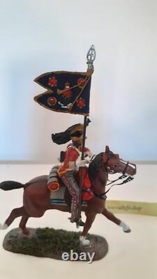 Britains 36066 Napoleonic Waterloo 1st Royal Dragoons Guidon Bearer boxed S8