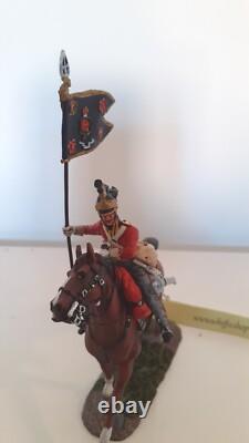 Britains 36066 Napoleonic Waterloo 1st Royal Dragoons Guidon Bearer boxed S8