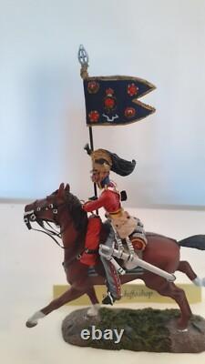 Britains 36066 Napoleonic Waterloo 1st Royal Dragoons Guidon Bearer boxed S8