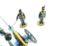 Britains 36127 British Royal Artillery 9 Pound Gun & 4 Man Crew