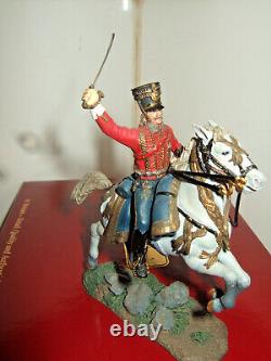 Britains 39000 Napoleonics, French Hussar, 4th Regt of Hussars, 1807 in 54mm