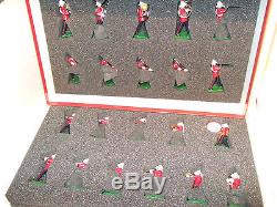 Britains 40293 Rare 21 Piece Marching Band of the Royal Marine Light Infantry