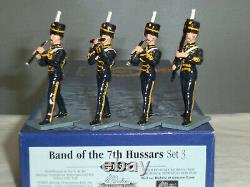 Britains 40294 British 7th Hussars Military Band Metal Toy Soldier Figure Set 3