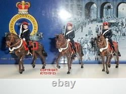 Britains 40340 Collectors Club Military Mounted Police Metal Toy Soldier Set