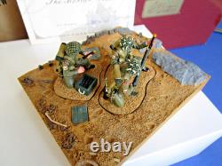 Britains 40402 British Military Mortar Crew D-day Metal Toy Soldier Figure Set