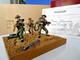 Britains 40404 British Army Flame Throwerand Escort Toy Soldier Figure Diorama