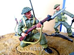 Britains 40404 World War 2 British Soldiers Over And Out Dday Diorama