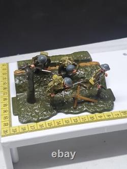 Britains 41035 British Trench Officer Sergeant 2 Men Toy Soldier Figure Set WD5