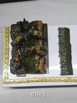 Britains 41035 British Trench Officer Sergeant 2 Men Toy Soldier Figure Set WD5