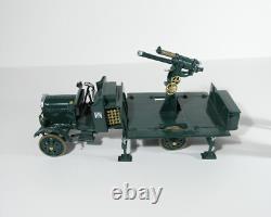 Britains 41036 WW1 Thornycroft Lorry Anti-Aircraft Gun & Crew Boxed Vintage K4