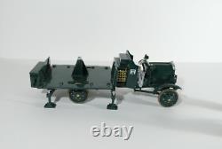 Britains 41036 WW1 Thornycroft Lorry Anti-Aircraft Gun & Crew Boxed Vintage K4