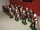 Britains 41102 Rare 21 Piece Marching Band Of The Royal Marines, 2 Tier Box Set