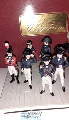 Britains 41118 2004 Nelson Deck Scene Royal Navy Trafalgar 132 metal boxd S5