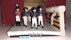 Britains 41118 2004 Nelson Deck Scene Royal Navy Trafalgar 132 metal boxd S5