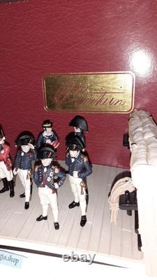 Britains 41118 2004 Nelson Deck Scene Royal Navy Trafalgar 132 metal boxd S5