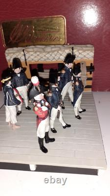 Britains 41118 2004 Nelson Deck Scene Royal Navy Trafalgar 132 metal boxd S5