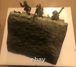 Britains 41147 Trench Set German Behind The Trenches Three Figures Boxed
