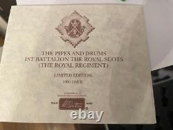 Britains 41150 Pipes & Drums 1st Battalion The Royal Scots (The Royal Regiment)