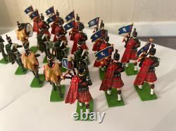 Britains 41150 Pipes & Drums 1st Battalion The Royal Scots (The Royal Regiment)