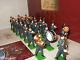 Britains 41151 Rare 21 Piece Marching Band Of The Royal Air Force 2 Tier Box Set