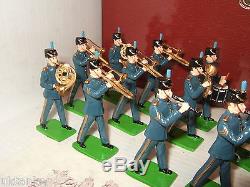 Britains 41151 Rare 21 Piece Marching Band of the Royal Air Force 2 Tier Box Set