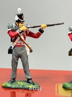 Britains 41153 napoleonic Waterloo coldstream guards standing firing 2005 new