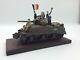 Britains 41166 Ve Day Set American Tank With Hedgecutter, 5 Figures Damaged