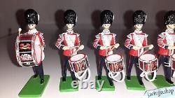 Britains 41175 2006 Grenadier Guards Drum Fife Band 17 Pieces132 metal boxd S7