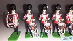 Britains 41175 2006 Grenadier Guards Drum Fife Band 17 Pieces132 metal boxd S7