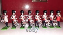 Britains 41175 2006 Grenadier Guards Drum Fife Band 17 Pieces132 metal boxd S7