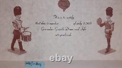 Britains 41175 2006 Grenadier Guards Drum Fife Band 17 Pieces132 metal boxd S7