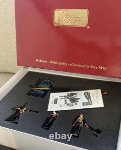 Britains 43144 British Royal Artillery War Set 6lb Gun And 4 Man Crew Boxed