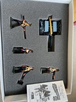 Britains 43144 British Royal Artillery War Set 6lb Gun And 4 Man Crew Boxed