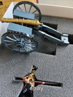 Britains 43144 British Royal Artillery War Set 6lb Gun And 4 Man Crew Boxed
