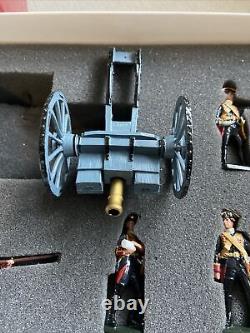Britains 43144 British Royal Artillery War Set 6lb Gun And 4 Man Crew Boxed