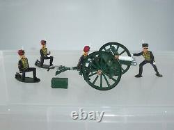 Britains 44053 Redcoats British Royal Horse Artillery Rha 13lb Gun + 4 Man Crew