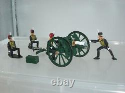 Britains 44053 Redcoats British Royal Horse Artillery Rha 13lb Gun + 4 Man Crew