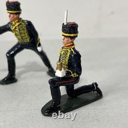 Britains 44053 Redcoats British Royal Horse Artillery Rha 13lb Gun + 4 Man Crew