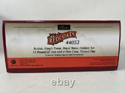 Britains 44053 Redcoats British Royal Horse Artillery Rha 13lb Gun + 4 Man Crew