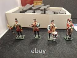 Britains 47008 Redcoats British 45th Regiment Of Foot Command Set 1755-63